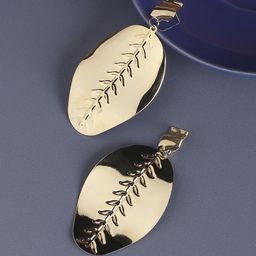 SOHI Gold Plated Drop Earrings-55