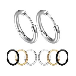 KARISHMA KREATIONS Set Of 3 Stainless Steel Hoop Earrings-46