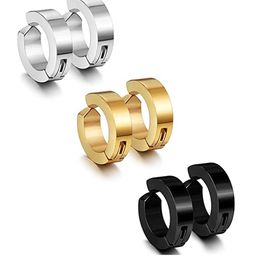 KARISHMA KREATIONS Set Of 3 Contemporary Hoop Earrings-image-87