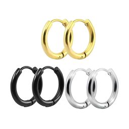 KARISHMA KREATIONS Set Of 3 Stainless Steel Hoop Earrings-image-105
