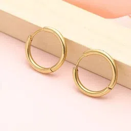 VIEN Set Of 2 Circular Hoop Earrings-56