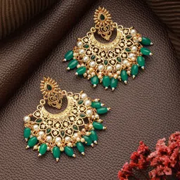 Jazz and Sizzle Contemporary Chandbalis Earrings-48