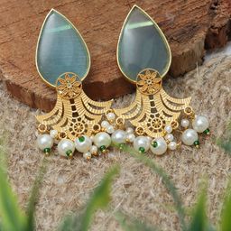 Ozanoo Floral Drop Earrings-image-86