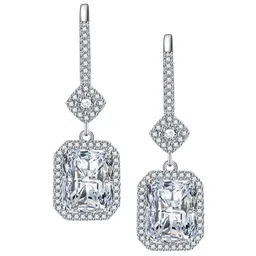 Designs & You Silver Plated Drop Earrings-36