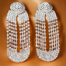 fabula Crystal Studded Drop Earrings-29