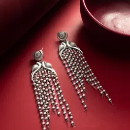 aadita Geometric Drop Earrings-17