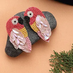 Mali Fionna Alloy Quirky Beaded Stud Earrings-image-31