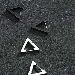 MEENAZ Silver-Toned Contemporary Studs Earrings-36