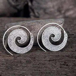 Studio One Love Silver-Plated Contemporary Studs Earrings-23