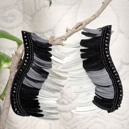 Moedbuille Crystals-Studded Drop Earrings-image-63