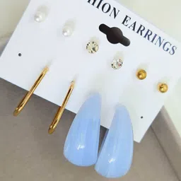 DressBerry Contemporary Studs Earrings-26
