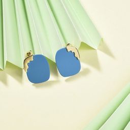 DressBerry Gold & Blue Gold Plated Studs Earrings-image-22