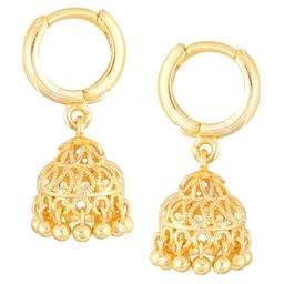Vighnaharta Set of 2 Gold Plated Jhumkas & Chandbalis image 4