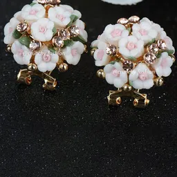 Crunchy Fashion Floral Contemporary Studs-image-81