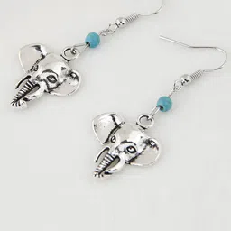 Young & Forever Brass-Plated Animal Shaped Drop Earrings image 2