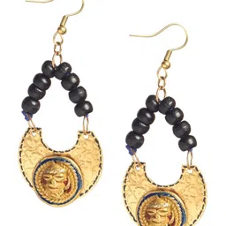 AAKRITI ART CREATIONS Artificial Beads Quirky Drop Earrings image 3