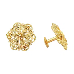 Vighnaharta Set Of 2 Gold-Plated Contemporary Studs image 5
