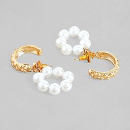 Rubans Voguish Set Of 2 Circular Drop-Earrings image 2
