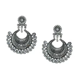 VAGHBHATT Silver Plated Drop errings image 4