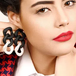 ODETTE Contemporary Drop Earrings-picture-43