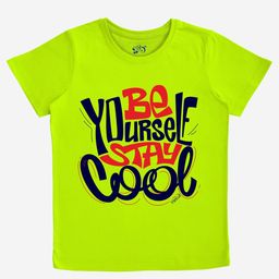 x2o Boys Typography Printed Short Sleeves Cotton Casual T-shirt-image-22