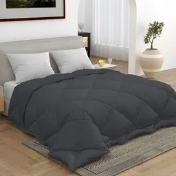 CHICERY Grey 300 GSM Single Bed Comforter-image-83