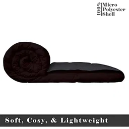 Comfowell Grey & Brown Heavy Winter 233 GSM Double Bed Comforter-image-63