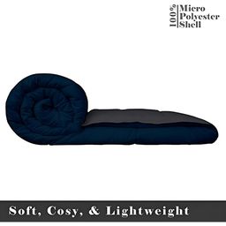 Comfowell Blue & Grey Heavy Winter 233 GSM Double Bed Comforter-picture-9