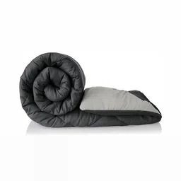 Comfowell Black & Grey Heavy Winter 110 GSM Double Bed Quilt-image-82