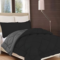 Comfowell Black & Grey Heavy Winter 233 GSM Single Bed Comforter-picture-8