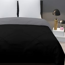 Comfowell Black & Grey Heavy Winter 233 GSM Single Bed Comforter-image-92