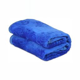 Comfowell Blue Ethnic Motifs Heavy Winter 233 GSM Double Bed Blanket-image-86