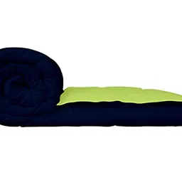 Comfowell Green & Black Heavy Winter 233 GSM Single Bed Comforter-17