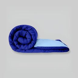 Comfowell Blue Heavy Winter 110 GSM Double Bed Quilt-picture-21
