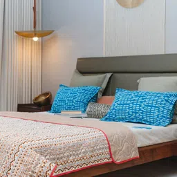 URBAN SPACE Geometric Print AC Room Double Bed Blanket-image-3