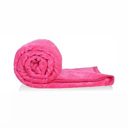 Comfowell Pink Ethnic Motifs Heavy Winter 300 GSM Double Bed Blanket-picture-20