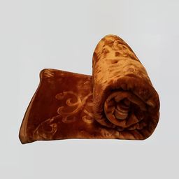 Comfowell Gold-Toned Floral Heavy Winter 500 GSM Single Bed Blanket-image-13
