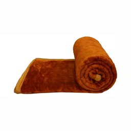 Comfowell Gold-Toned Floral Heavy Winter 233 GSM Single Bed Blanket-image-16