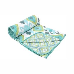Comfowell Green & White AC Room 150 GSM Single Bed Dohar-image-7