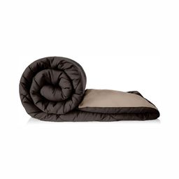 Comfowell Beige & Brown Heavy Winter 233 GSM Single Bed Quilt-image-83