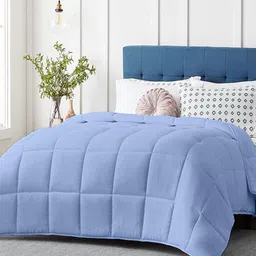 RAZZAI Unisex Blue Blankets Quilts and Dohars-image-89
