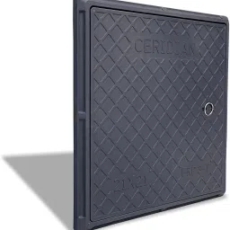 Ceridian Frp Manhole Cover 3-Ton 21x21 - GRY Flush Tank Lid-image-58