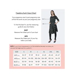 Morph Maternity Red & Navy Plaid Feeding Kurta-picture-26