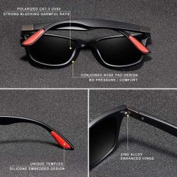 dcmr Polarized Wayfarer Sunglasses (Free Size) image 3