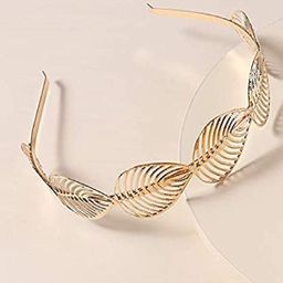 EL REGALO Leaf-Design Hairband-55