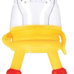 BPA Free Soft Silicone Fruit and Food Nibbler, Soft Pacifer/Teether/Food Feeder for 0 to 6 months Baby Feeder-image-50