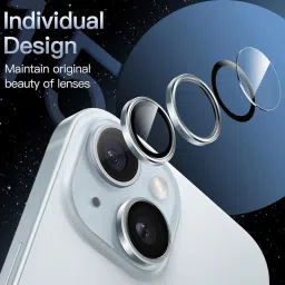 AEHUB Camera Lens Protector for iPhone 15 & iPhone 15 Plus (3Pc Set) image 3