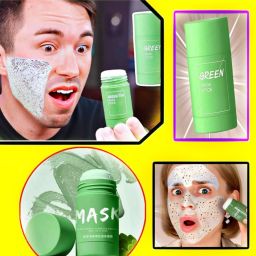 Green Mask Stick, (40 Gm)Green Tea , All Skin Types NewFace Shaping Mask-image-81
