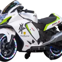 Zooming Adventures The Dazzling Super Bike for Kids LEDLights Music & AwesomeFun Bike Battery Operated Ride On-image-41