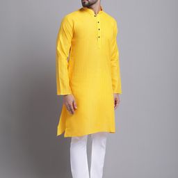 Armaan Ethnic Striped Mandarin Collar Cotton Kurta-picture-17